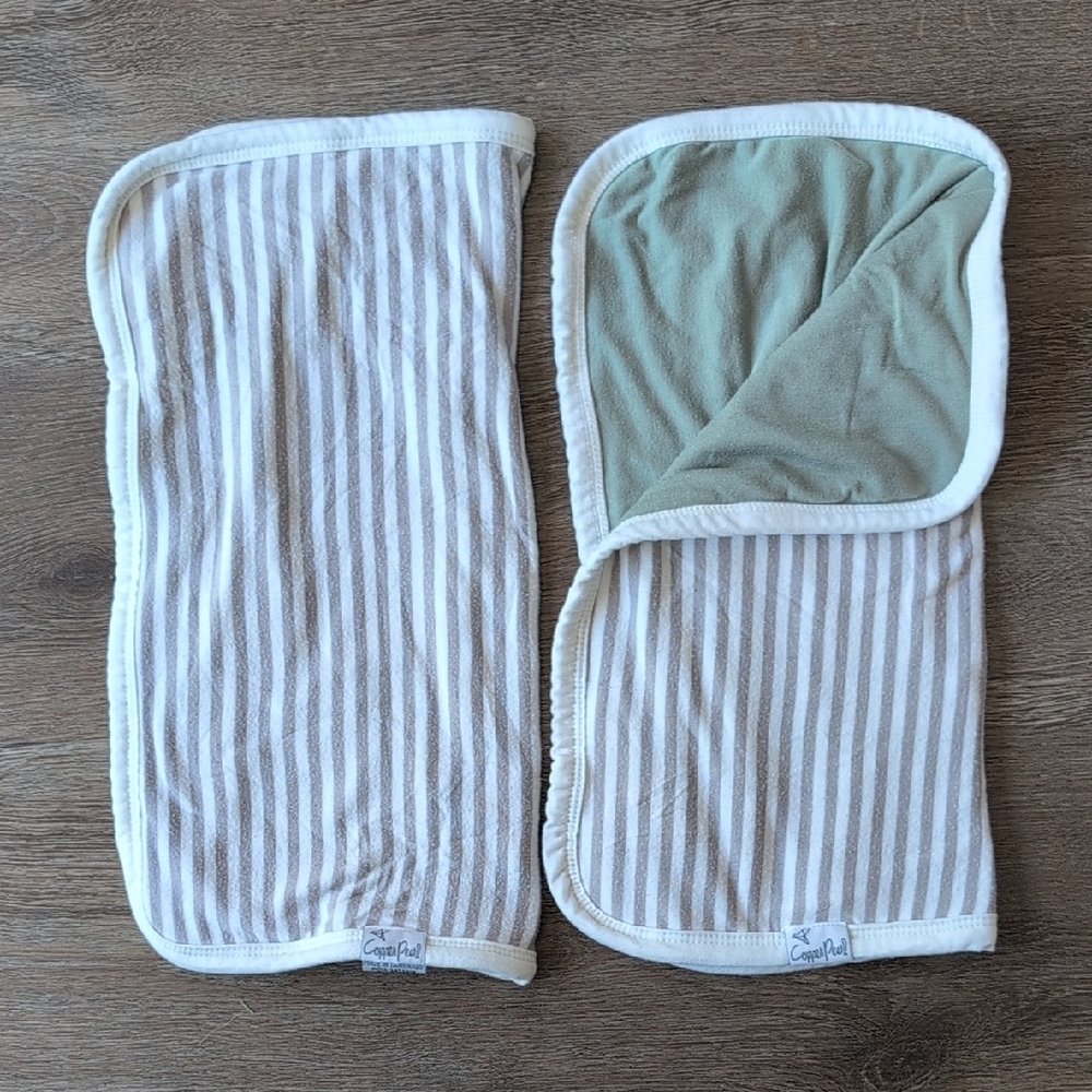 Copper Pearl Security Blankets - Gray Stripe